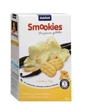 Galletitas Smookies Vainilla Kidsfield x 150gr