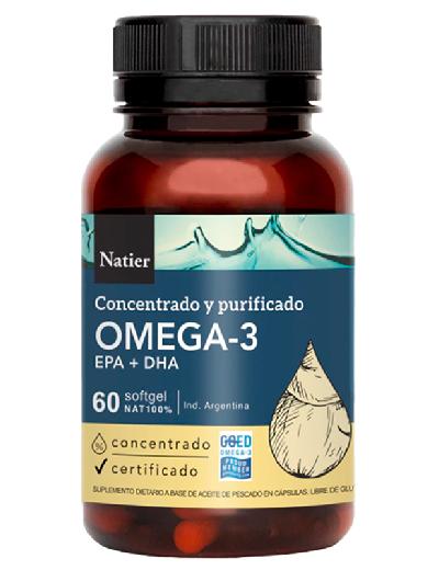 Omega 3 Cápsulas x 60 Natier