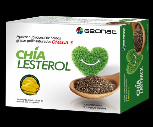 Chialesterol Omega 3 Ac.Chia Geonat x Tableta