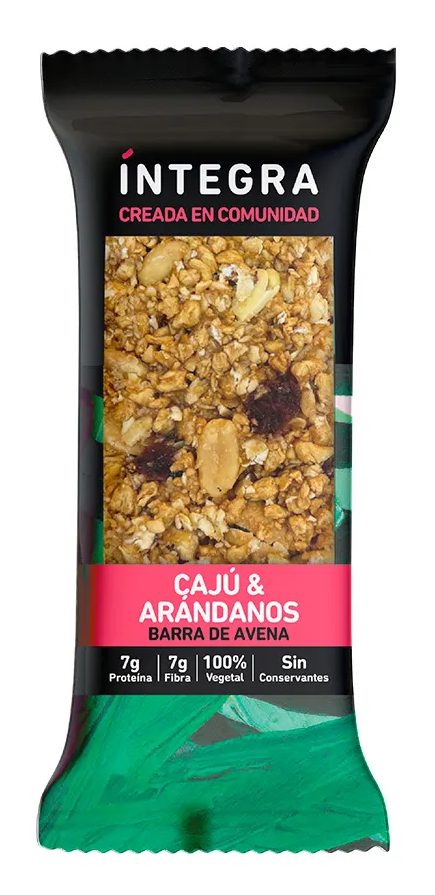 Barrita Integra Caju y Arandanos