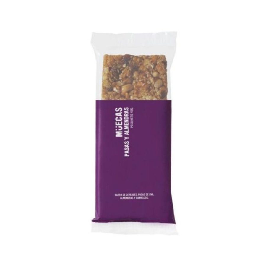 Barritas Muecas Pasas Almendras x 45gr