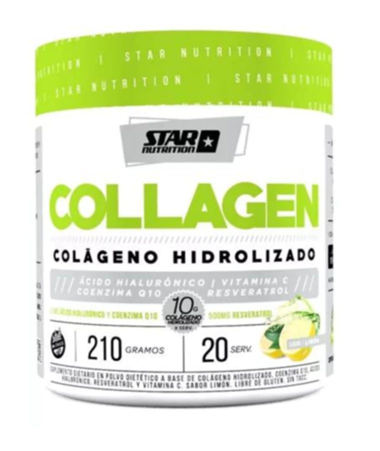 Colageno Hidrolizado EEUU x 210gr Limon Star Nutrition