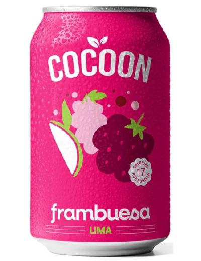 Gaseosa Pre y Probioticos Cocoon Frambuesa x 354ml