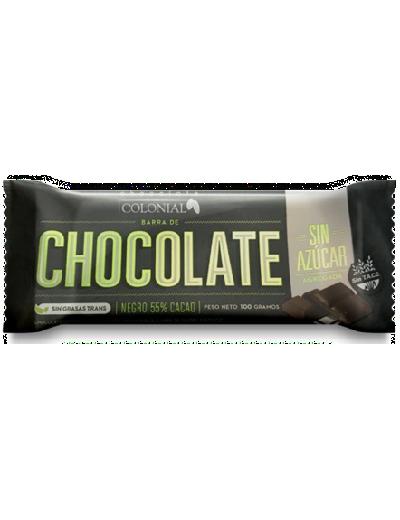 Tableta de Chocolate Sin Azucar Colonial