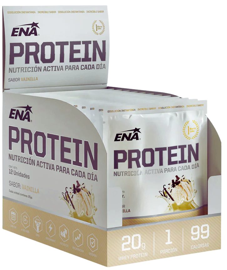 Proteina ENA individual en Caja x 12u Vainilla