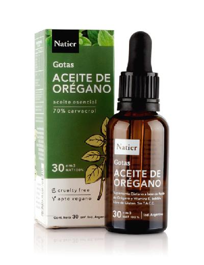 Aceite de Oregano x 30ml Natier