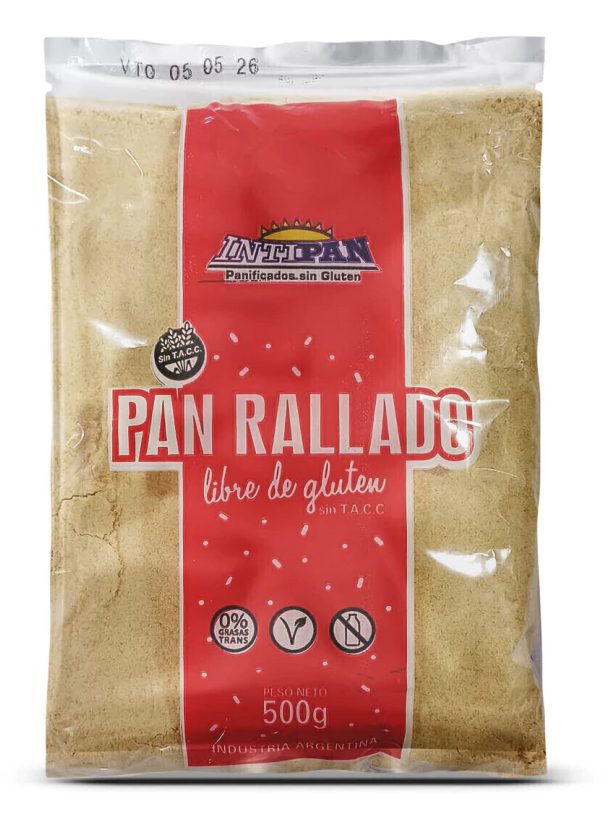 Pan Rallado Rebozador Intipan x 500gr