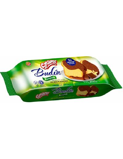 Budin Marmolado Sin Azucar y Sin Tacc x 200gr. Smams