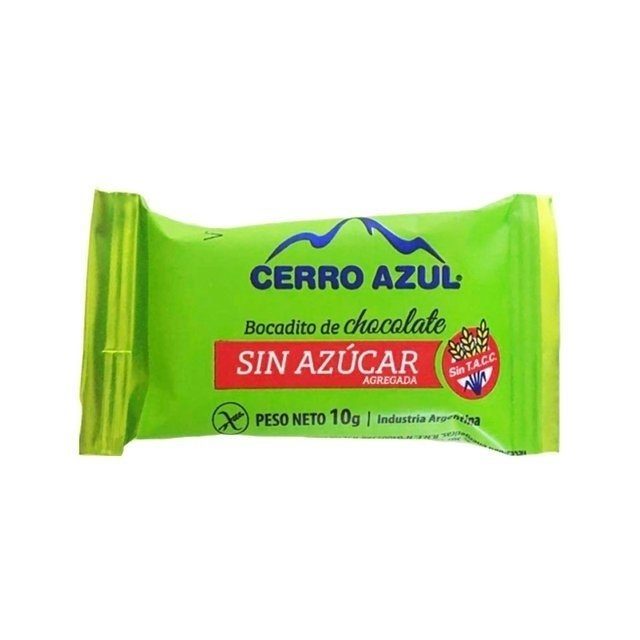 Bocadito chocolate Sin Tacc Cerro Azul x 10gr