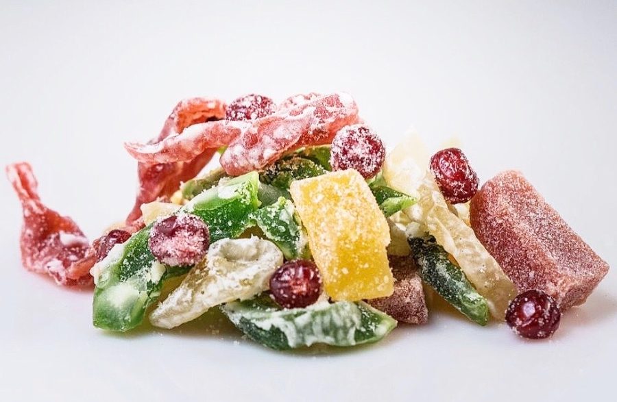 Fruta Glaseada Surtida en Trozos Especial