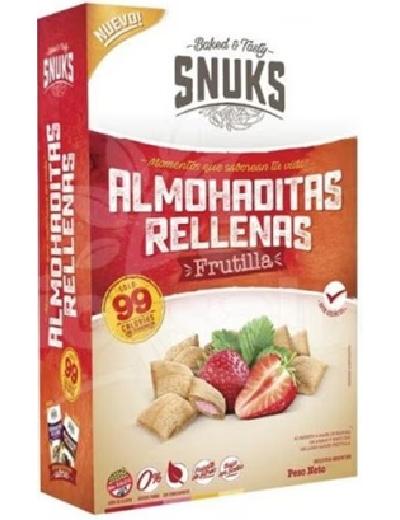 Almohaditas Snuks de Frutilla Sin Gluten x 240gr