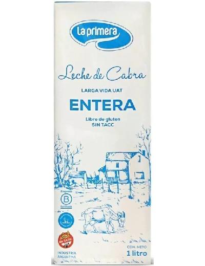Leche de cabra entera larga vida x 1 Litro
