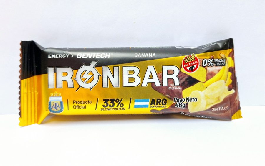 Barrita Iron Bar Proteica Banana Gentech