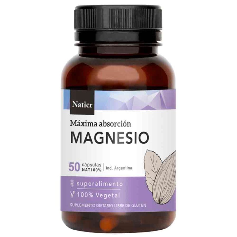 Citrato de Magnesio Capsulas x 50 Natier