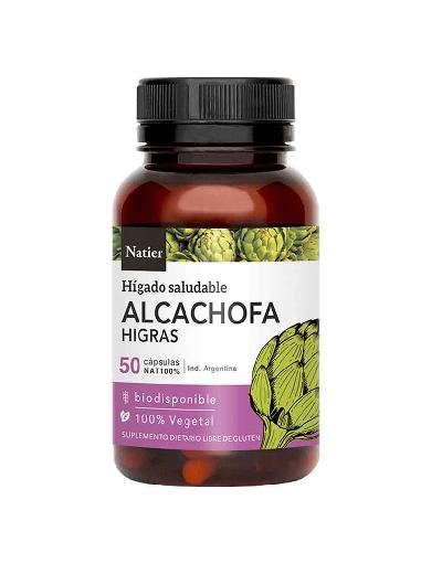 Alcachofa Higras en Cápsulas x 50 Natier