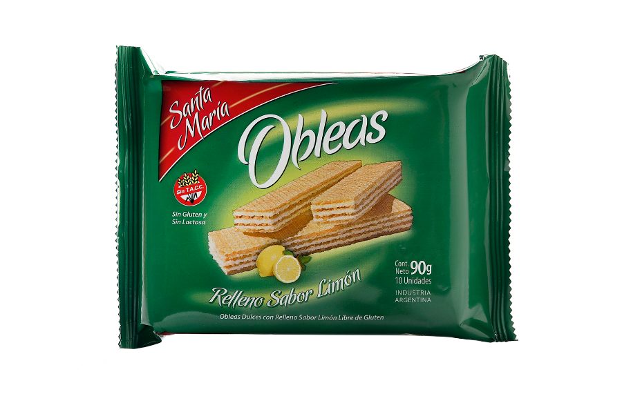 Oblea Santa Maria Limon x 90gr