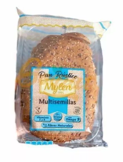 Pan Rustico Multisemillas x 550g Mylen