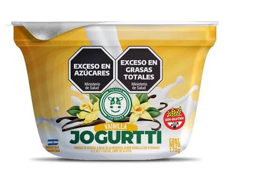 Yogurt Yogurtti de Almendras Vainilla x170gr Felices Las Vacas