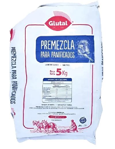 Premezcla Panificacion GLUTAL x 5Kg