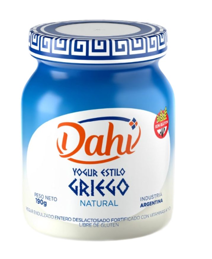 Yogurt Dahi Griego Natural sin azucar x 200gr