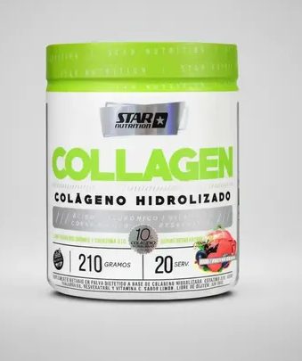 Colageno Hidrolizado EEUU x 210gr Frutos Rojos Star Nutrition