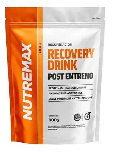 Recovery Recuperador x 900gr Doypack Naranja Nutremax