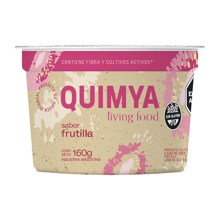 Yogurt Quimya Frutilla con Coco x 170gr