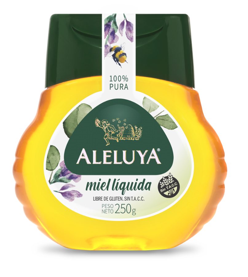 Miel Liquida en Squezze x 250gr Aleluya