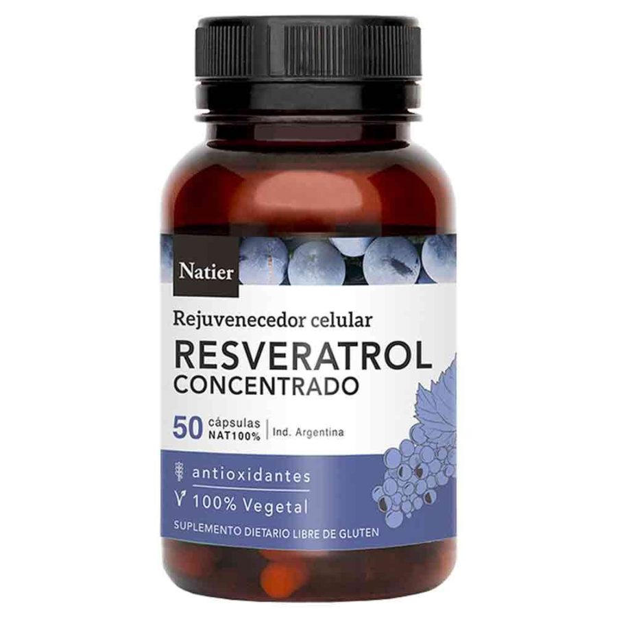 Resveratrol Cápsulas x 50 Natier