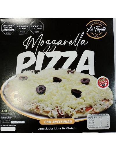Pizza lista con Muzza Sin Gluten La Fayette