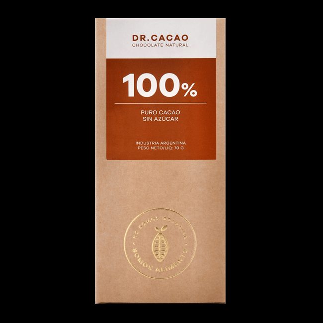 Chocolate 100% Cacao Dr Cacao