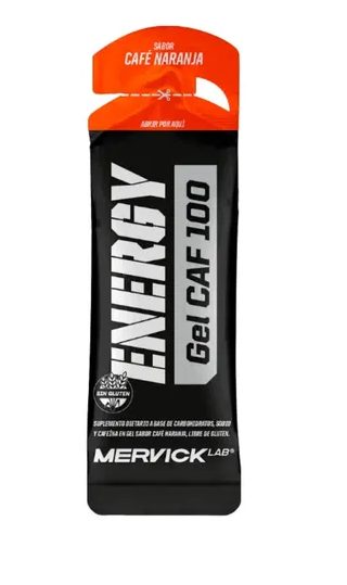 Gel CAF 1000 Cafe Naranja Energy Mervick