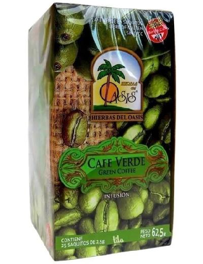 Cafe Verde en Saquitos x 25