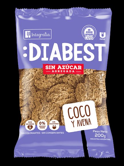 Galletitas Diabest de Coco