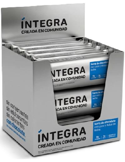 Barrita de Chocolate Integra x 41g Coco y Dulce de Leche