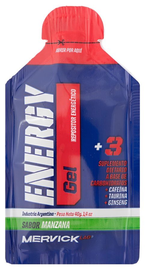 Gel Energy Sabor Manzana Mervick