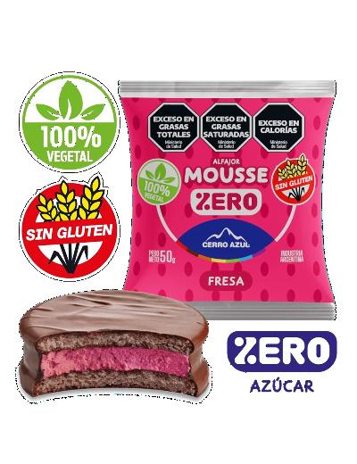 Alfajor Cerro Azul Mousse de Frambuesa