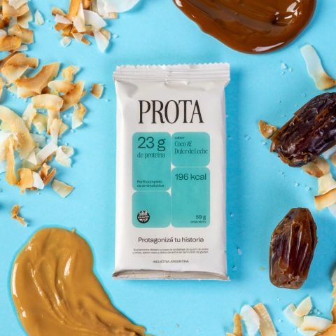 Barrita Proteica Coco y Dulce de Leche Prota x 60gr