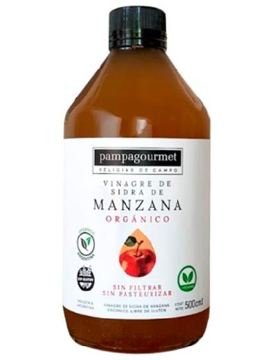 Vinagre de Manzana (Orgánico) Pampagorumet x 500cc