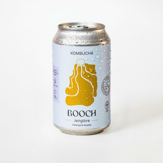 Kombucha Booch Jengibre Lata x 354cc