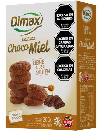 Galletitas Chocomiel Sin Gluten Dimax