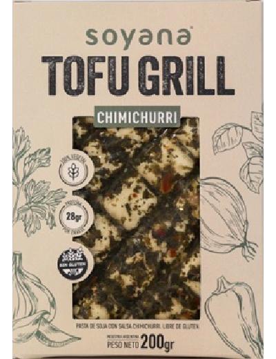 Tofu Grill sabor Chimichurri Soyana x200g