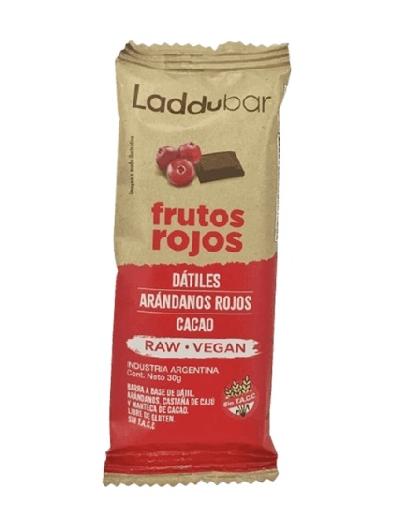 Barritas Laddu Bar Frutos Rojos Laddubar