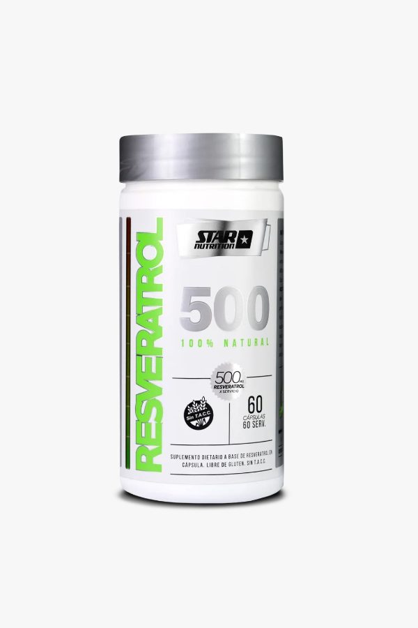 Resveratrol 500 x 60 capsulas Star Nutrition
