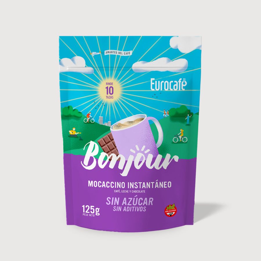 Mocaccino Instantáneo Bonjour x125 grs EuroCafe