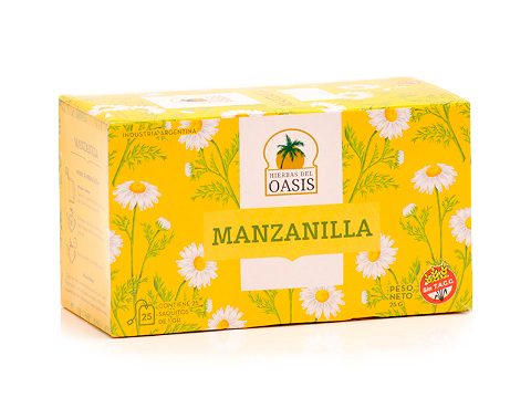 Te de Manzanilla en Saquitos x 25 Oasis