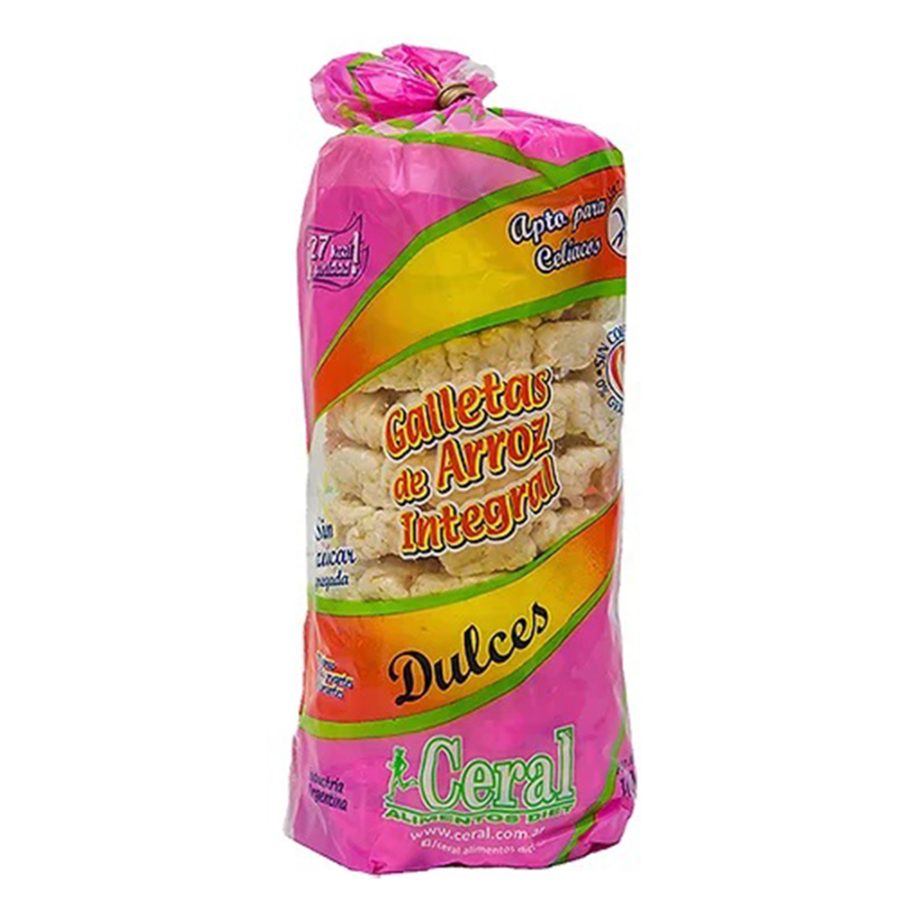 Discos de Arroz Dulce Ceral x 100gr