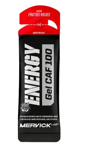 Gel CAF 1000 Frutos Rojos Energy Mervick