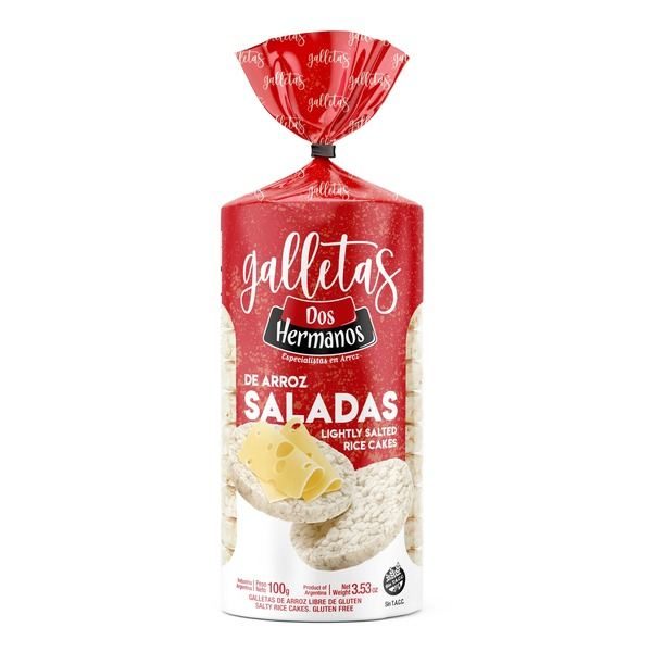 Galleta de Arroz Slim Saladas x 100gr Dos Hermanos