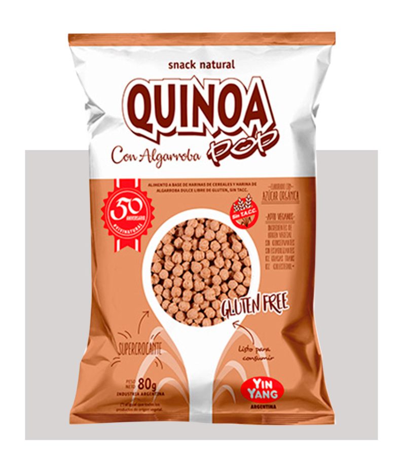 Quinoa Pop con Algarroba Yin Yang x 80gr